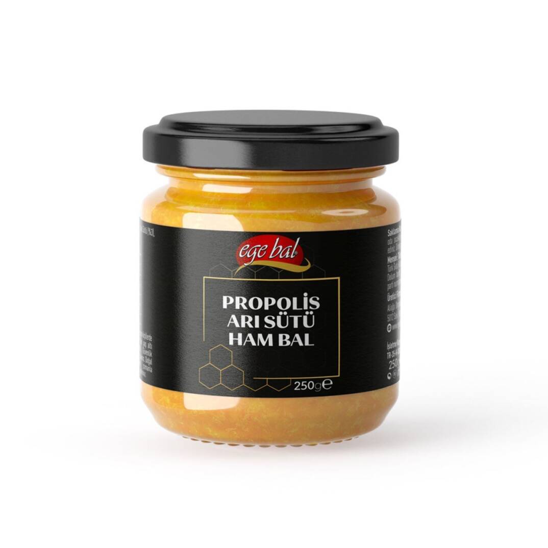 Ege Bal Propolis Arı Sütü Ham Bal 250g 3 AL 2 ÖDE - 2