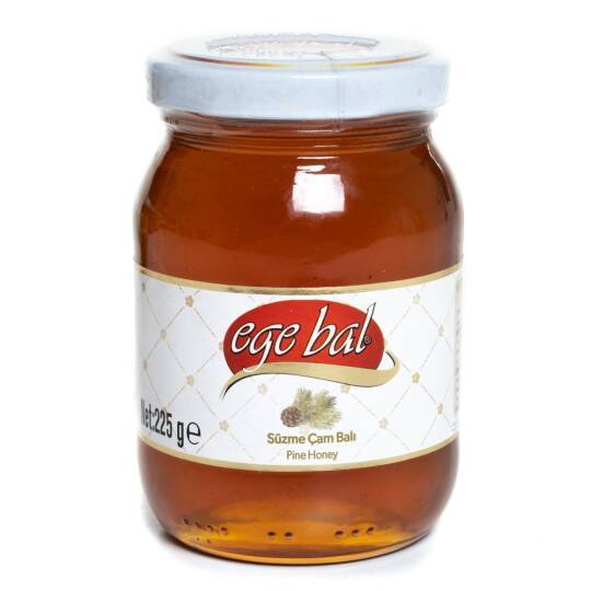 Ege Bal Süzme Çam Balı 225g Cam Kavanoz