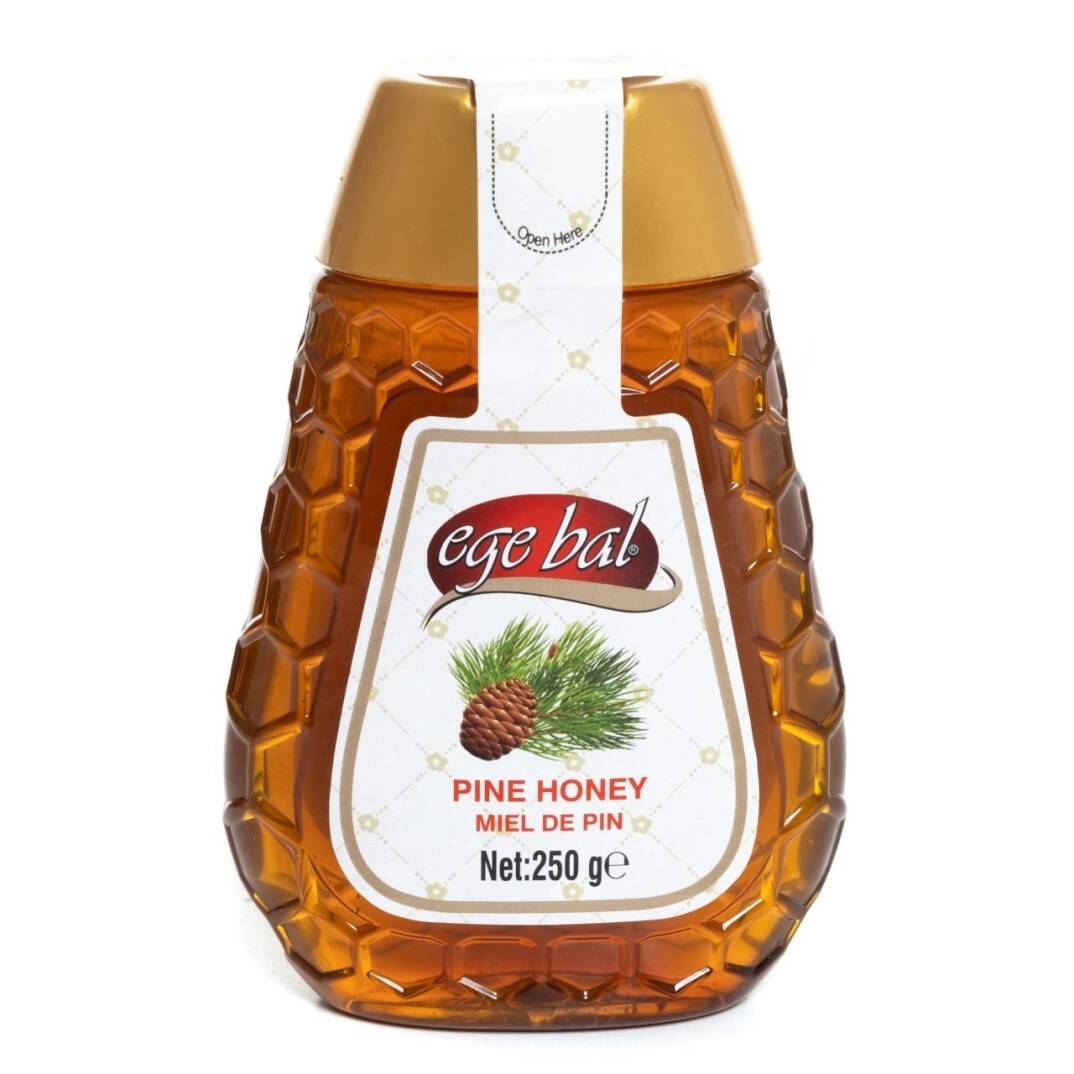 Ege Bal Süzme Çam Balı 250g Sıkma Pet - 1