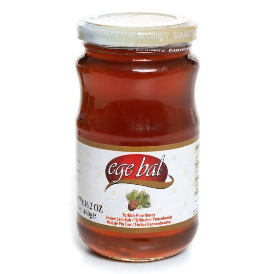 Ege Bal Süzme Çam Balı 460g Cam Kavanoz