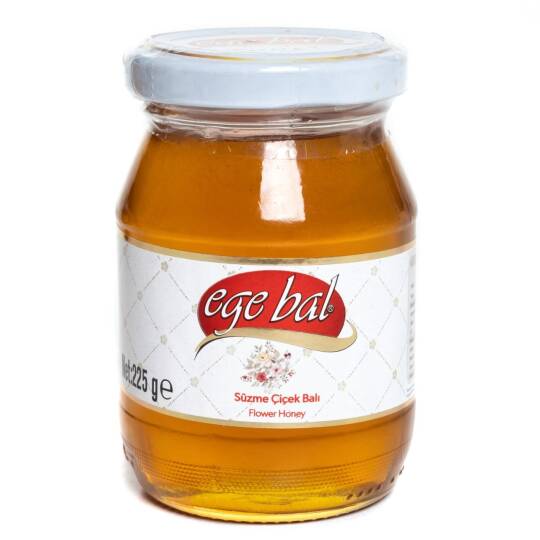 Ege Bal Süzme Çiçek Balı 225g Cam Kavanoz